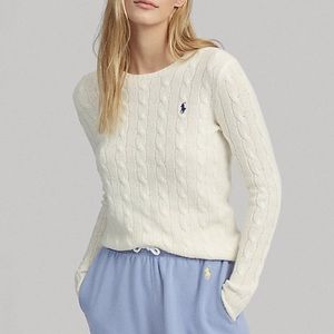 Ralph Lauren Cable Knit Cotton Sweater